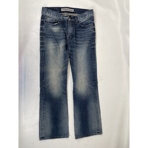 Express Jeans Kingston Classic Fit Boot Cut Jeans Mens 30x30 Blue